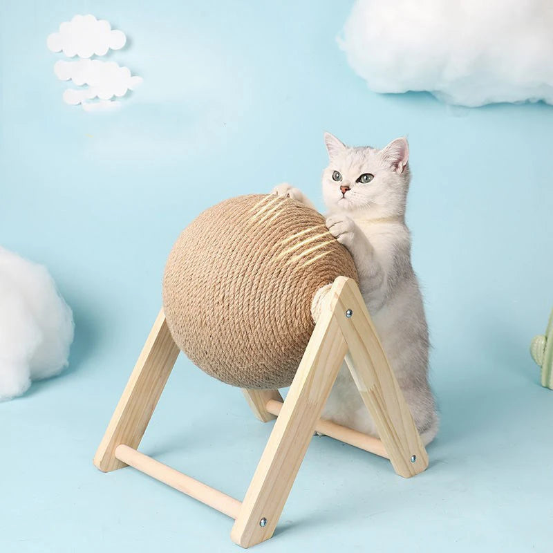 Cat Scratching Ball Toy - Puppilor