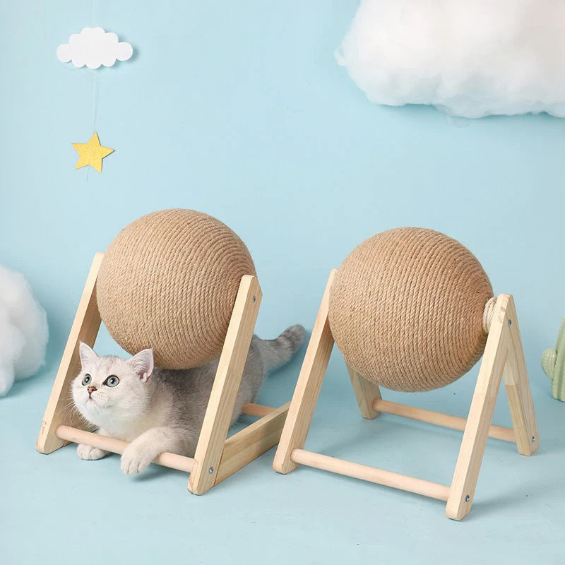 Cat Scratching Ball Toy - Puppilor