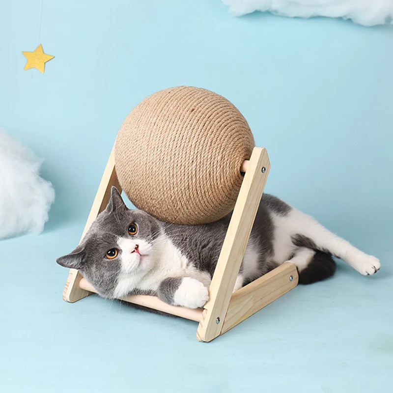 Cat Scratching Ball Toy - Puppilor