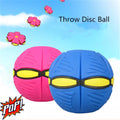 LED Flying UFO Flat Throw Disc Ball - Puppilor