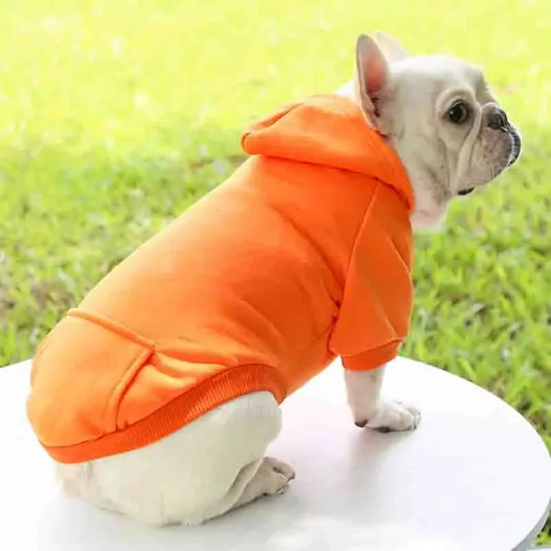 Dog Winter Hooded Sweatshirt - Puppilor