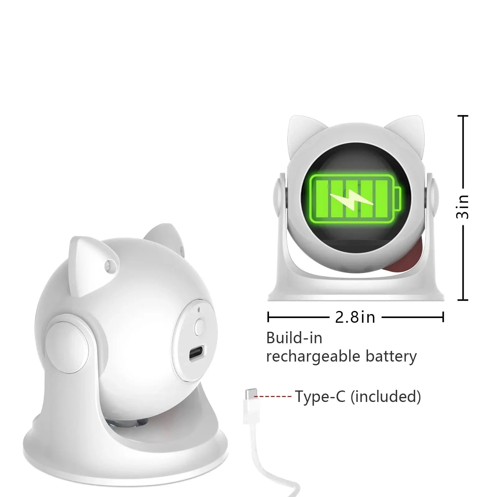 Activated Cat Laser Toy - Puppilor