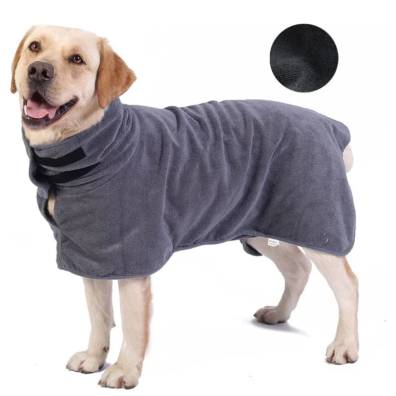 Pet Bathrobe Fast Drying Towel - Puppilor