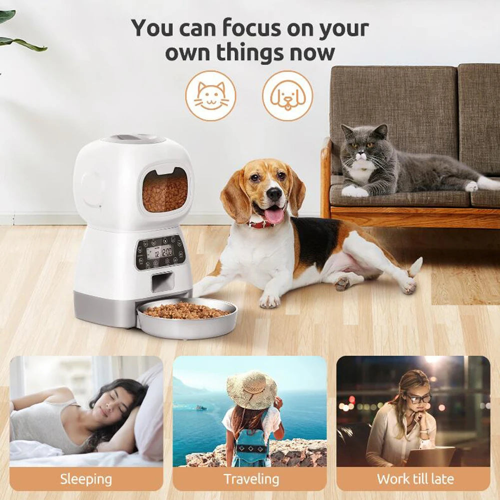 Smart Pet Feeder - Puppilor