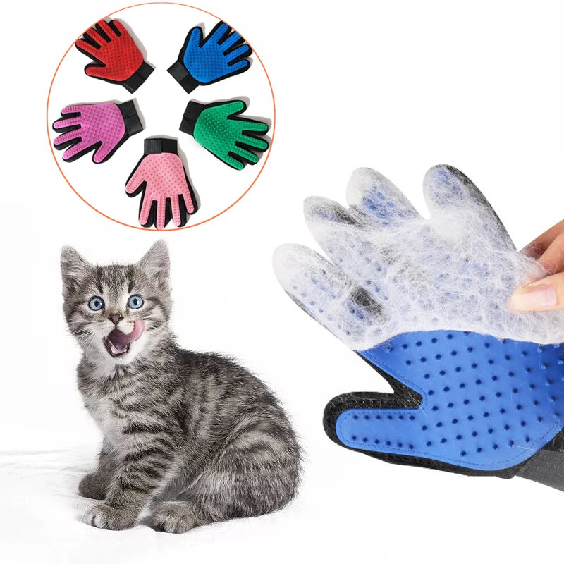 Pet Grooming Gloves - Puppilor