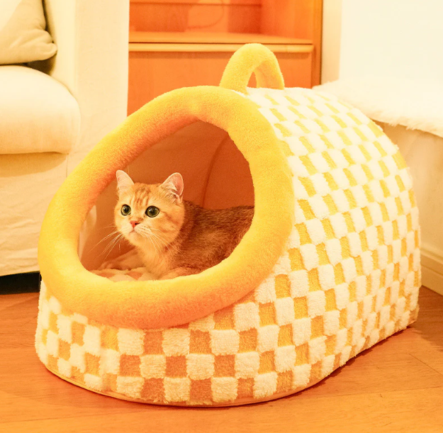 Cozy hideaway pet bed - Puppilor