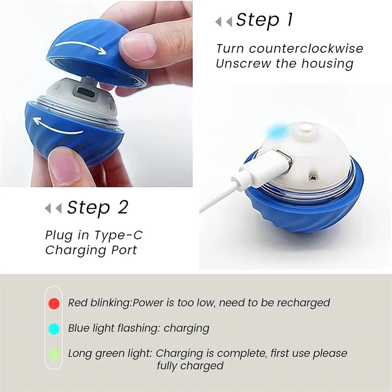 Electronic Interactive Pet Ball - Puppilor